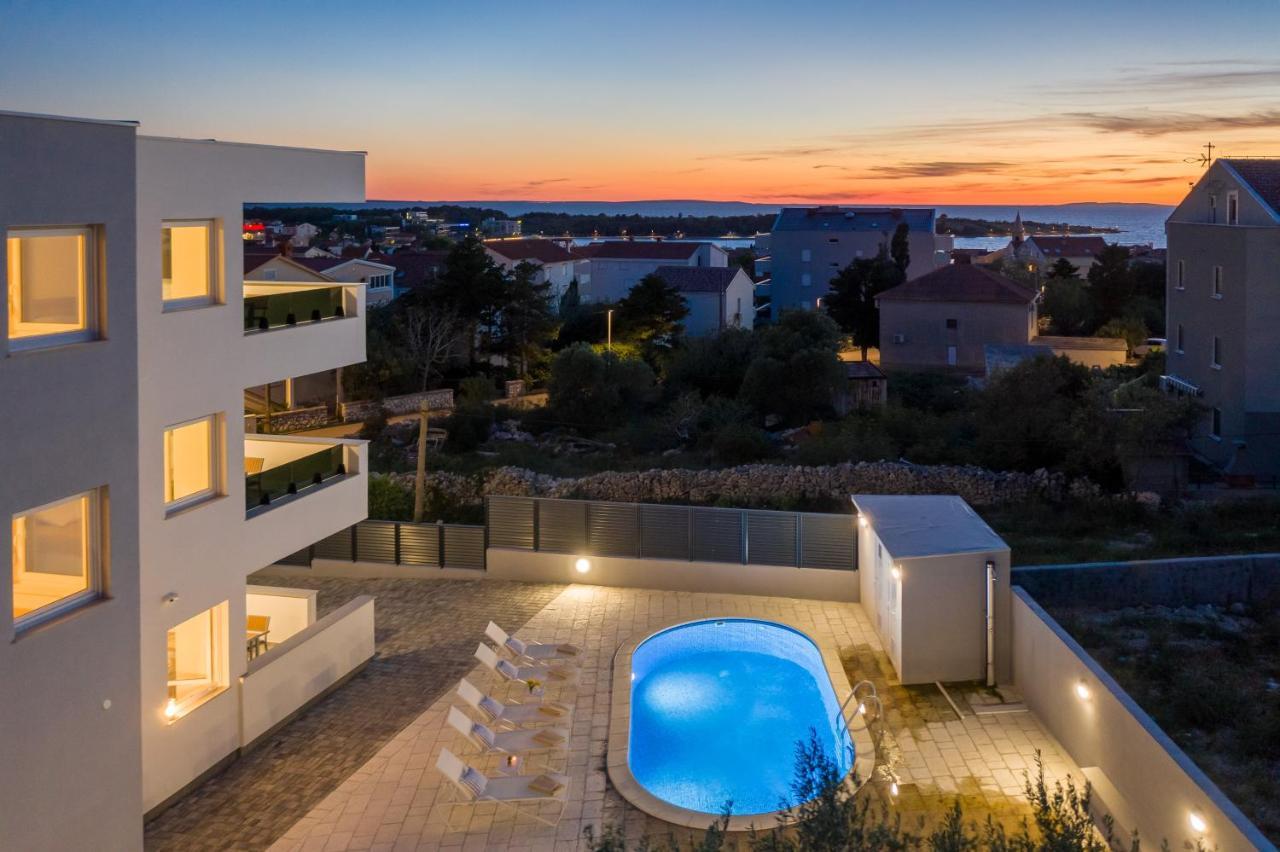Villa Lena Luxury Apartments Novalja Exteriér fotografie