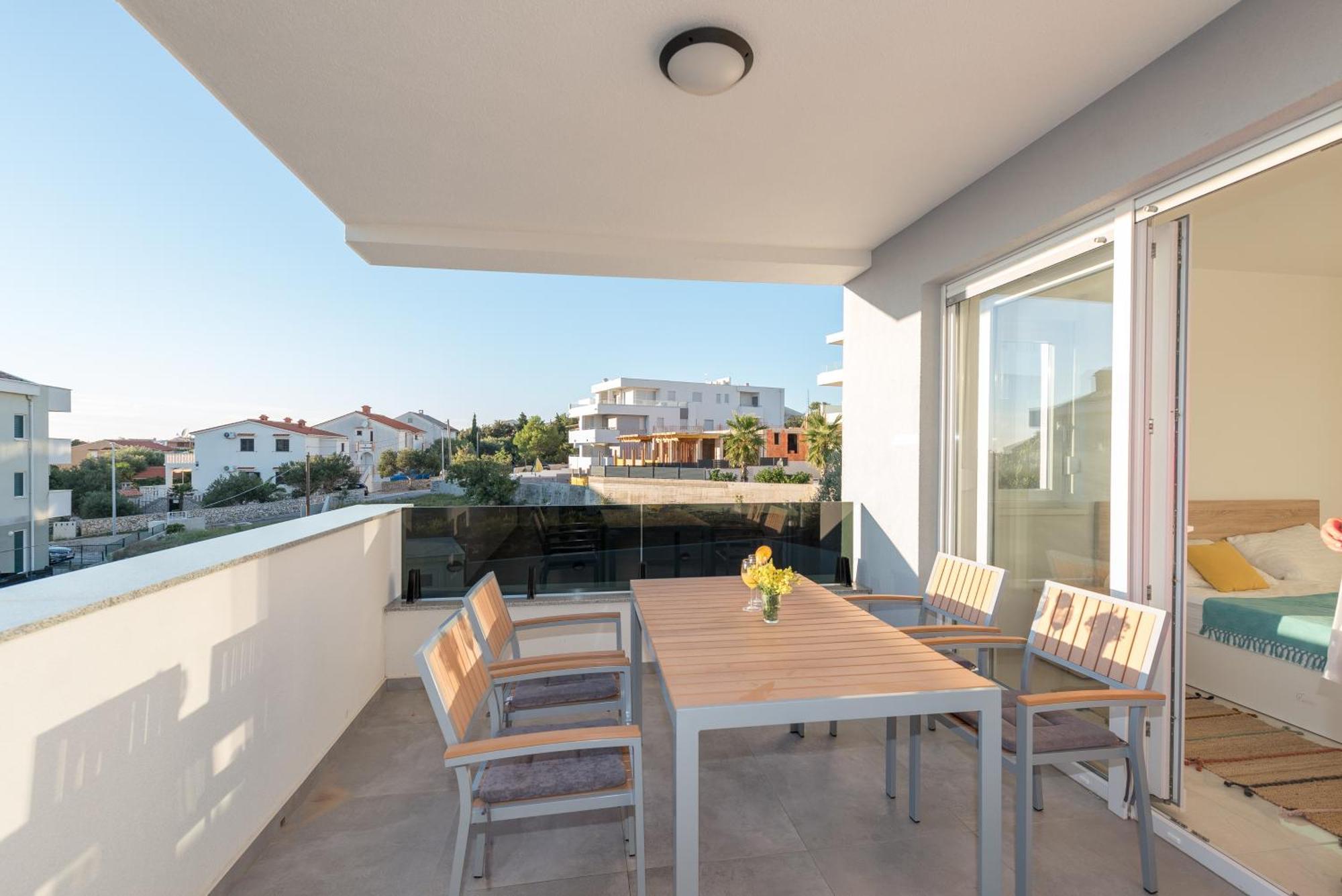 Villa Lena Luxury Apartments Novalja Pokoj fotografie